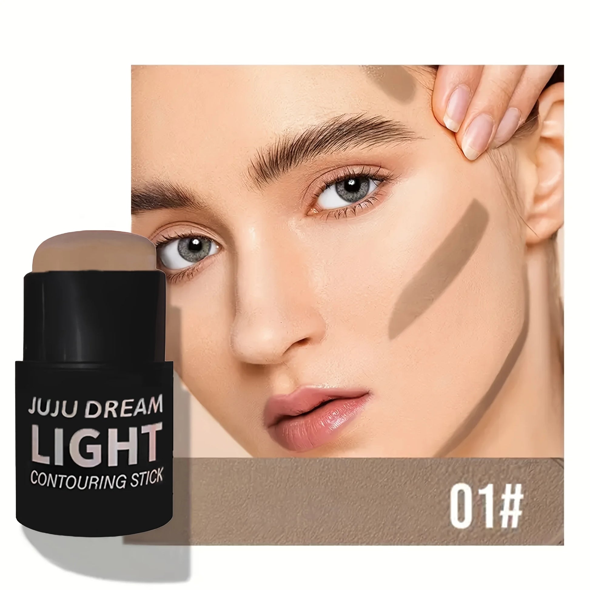 Eraser Foundation Stick – Velvet Smooth, Moisturizing Concealer &amp; Liquid Foundation for Flawless, Long-Lasting Coverage